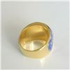 Image 2 : Rare Louis Vuitton Unisex Designer Enamel Logo Ring