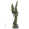 Image 10 : Bronze Statue Sculpture of Greek Goddess Athena as Warrior w/ Sword 37" x 13"