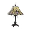 Image 2 : Tiffany-style Victorian 2 Light Table Lamp 16" Shade