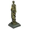 Image 7 : Bronze Sculpture of NIKE VICTORIA Goddess of Victory w/ Palm Branch & Sword 14" x 4.5"