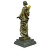 Image 9 : Bronze Sculpture of NIKE VICTORIA Goddess of Victory w/ Palm Branch & Sword 14" x 4.5"