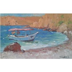 21st Century Signed Russian Impressionism, Plein Air