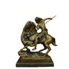 Image 9 : Amazon on Horseback Attacked by a Tiger