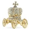 Image 5 : Crystal Coach Crown Russian Trinket Jewelry Box