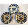 Image 4 : 19thc T Furnival & Sons English Flow Blue Bombay Plates
