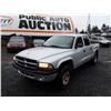 Image 1 : A12 --  2004 DODGE DAKOTA , Grey , 257255  KM's "NO RESERVE"