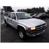 Image 2 : A12 --  2004 DODGE DAKOTA , Grey , 257255  KM's "NO RESERVE"