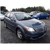 Image 2 : P2 --  2008 PONTIAC VIBE , Grey , 243277  KM's
