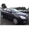 Image 2 : A12A --  2010 HYUNDAI ACCENT GLS , Blue , 152427  KM's