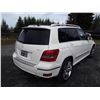 Image 3 : C2 --  2011 MERCEDES GLK350 4MATIC  , White , 129000  KM's