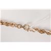 Image 2 : Ladies 10kt yellow gold 20" twist rope chain necklace