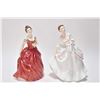 Image 1 : Two Royal Doulton figurines including Carol HN2961 and Innocence HN2842