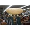 Image 2 : Antique floor standing torche lamp with depression shade, needs rewiring before use