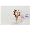Image 1 : Ladies vintage 10kt yellow gold and genuine pearl ring
