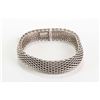 Image 1 : Sterling silver Tiffany & Co. Somerset bracelet with original Tiffany box