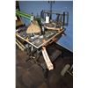 Image 1 : Selection of tools including Delta 15" scroll saw, Mastercraft manual mitre saw, Black & Decker Work