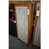 Image 1 : Three panel oak privacy screen