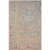 Image 2 : 100% wool Sultanabad area carpet in mute tones with overall floral design and shade of sage, orange,