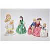 Image 1 : Three Royal Doulton figurines including 5" Francine HN2421, The Bedtime Story HN2059 and What's The 