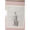 Image 2 : Four antique French framed engraved prints including "Minerve Victorieuse Des Geants", Junon, Petite
