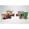 Image 1 : Selection of cast toys including four cast advertising delivery trucks