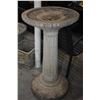 Image 1 : Concrete bird bath 39" in height