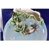 Image 2 : Franz Porcelain pieces from the Holiday Beginnings collection including "Chickadee Design" tea light