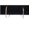 Image 3 : Four pairs of gold earrings including 14kt yellow gold hoops etc.