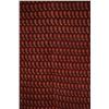 Image 2 : 100% wool area carpet in as new condition, burgundy background, paisley pattern and highlights of bl
