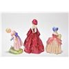 Image 2 : Two 5" Royal Doulton figurines including Cissie HN1809 and Mary, Mary HN2044 plus a 6 1/4" Royal Wor