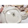 Image 3 : Large selection of Royal Caledonia semi- porcelain including dinner plates, luncheon plates, serving