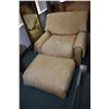 Image 1 : Mantastic leather armchair and ottoman made by Leathercraft Inc. Conover, NC