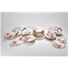 Image 1 : Selection of Royal Albert "American Beauty" bone china including eight tennis saucers, ten teacups, 