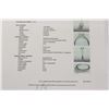 Image 3 : Lady's 14kt white gold diamond engagement ring, set with 1.00ct solitaire laser inscribed Canadian d