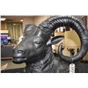 Image 2 : Large cast aluminium Bighorn sheep/ram 70" in height. Not available for shipping. Local bidders only