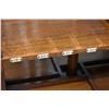 Image 2 : Antique quarter cut oak rotating bookcase with location identification tags and eight section plus s