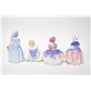 Image 2 : Four Royal Doulton figurines including 5" Wendy HN2109, Dinky Doo HN1678, Mary had a little lamb HN2