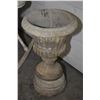 Image 1 : Concrete urn style 26" planter