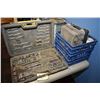Image 1 : Selection of shop items including solder, bulbs, impact wrench, multimeter and partial set of socket