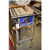 Image 1 : King Canada 10" table saw mounted to Workmate style folding bench