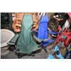 Image 2 : Five assorted folding canvas outdoor chairs