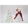 Image 1 : Two Coalport figurines including Admiration and Margaret