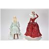 Image 2 : Two Coalport figurines including Admiration and Margaret