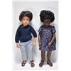 Image 1 : Two vintage Sasha dolls including Cora and Gregor, both 16" in height