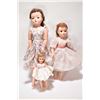 Image 1 : Three vintage Madame Alexander dolls including 19" Cissy, 15" Elise and 9" Cisette