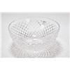 Image 1 : Signed Waterford crystal bowl 8" in diameter