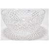 Image 2 : Signed Waterford crystal bowl 8" in diameter