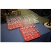 Image 1 : Selection of handmade Swedish Kosta Boda stemware including twelve large white wine glasses, twelve 
