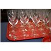 Image 2 : Selection of handmade Swedish Kosta Boda stemware including twelve large white wine glasses, twelve 
