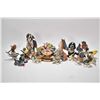 Image 1 : Large selection of Goebel animal figures, mostly birds and cats and dogs plus a "Boy's Night Out" by